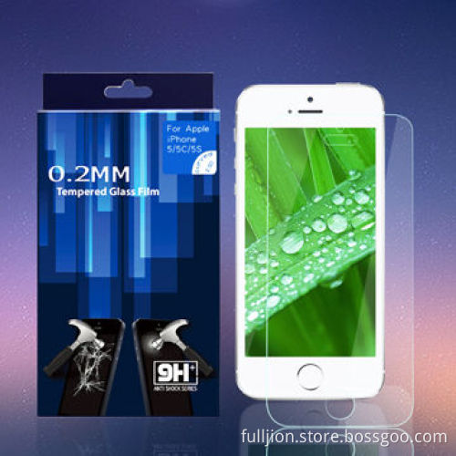 Tempered glass screen protector for iPhone 5/5c/5, with the best tempered glass price